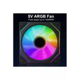 Bubalus B-4Pro 120 Mm Argb Pwm Pc Kasa Fanı Siyah – Infinity Mirror & Sessiz Soğutma
