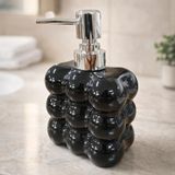 Bubble Cam Sıvı Sabunluk, 300 ml - Beyaz, 9,5x6,5x15 cm (Siyah)