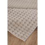 Bubble Puffy Post Peluş Kesme Halı Yolluk Kaymaz Taban Yıkanabilir Pofuduk Oturma Salon Çocuk Yatak Mutfak Koridor Odası - Kum - 80 x 400 cm