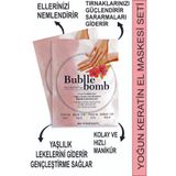BUBBLEBOMB El Bakım Maskesi El Ve Tırnaklar Için Yoğun Keratin Nemlendirici Bakım Eldiveni Seti