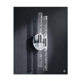 Bubbleflux Dubble Medium 40 cm Modern Tasarım LED Aplik - Duvar Lambası - Gümüş - Pilli - Beyaz LED