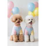 Bubbles Pastel Köpek Tişörtü | Cepli Şeker Renkli Yazlık Köpek Kıyafeti | Küçük Irklar İçin