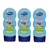 Bubchen Sport 3x230 ml Çocuk Şampuanı ve Duş Jeli