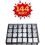 Bubi Çikolata Gümüş Sargılı Sütlü Madlen 140 Adet Ikramlık Çikolata