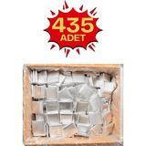 Bubi Çikolata Gümüş Sargılı Sütlü Madlen 3 kg Ikramlık Çikolata