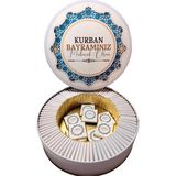 Bubi Çikolata Metal Kutuda Kurban Bayramı Çikolatası 45 Adet