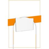 Bubi Studios A5 U Tipi Yatay 5'li Masa Üstü 2.8 mm Şeffaf Pleksi Föylük Broşürlük