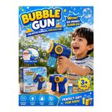 Bubiee Baby Basmalı Otomatik Köpük Tabancası - Işıklı Pilli Baloncuk Çıkartan Çocuk Oyuncağı