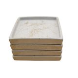 Bubigo Kare Beton Gold 4’lü Bardak Altlığı