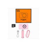 Bubitechh Çocuk Dijital Fotoğraf Makinesi 1080P HD Kamera 16X Zoom 2.4 İnç Ekran Mini Kamera 32GB Hafıza Kartı Dahil