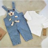Bubito 2'li Bebek Slopet Takım Mavi Renkli Erkek Çocuk 9 - 12 Ay İçin Rahat Hareket