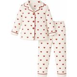Bubito Kalpli Kız Bebek 2'li Pijama Takım Çok Renkli Rahat Kullanım için Pamuklu Kumaş - 12 - 18 Ay