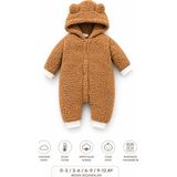 Bubito Peluş Çocuk Uyku Tulumu Welsoft-Kahverengi - 9 - 12 Ay