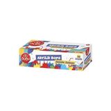 Bubu Akrilik Boya 10 Renk 20 ml - Çok Renkli