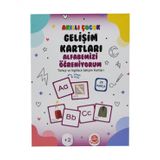 Bubu Alfabemizi Öğren Akıllı Çocuk Gelişim Kartları