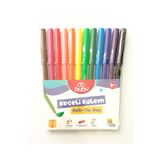 Bubu Bu-bu Keçeli Kalem 12 Renk Pvc BUBU-KEC001