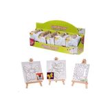 Bubu Bu-Bu Mini Şövaleli Tuval Seti 15X15CM BU-BU-TU0018