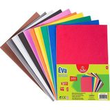 Bubu Eva Yapıskanlı 10 Renk 20 x 30 cm EV0036 - 5 Adet - Renkli