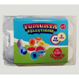Bubu Games 6lı Yumurta Eşleştirme 12 Parça GM0067