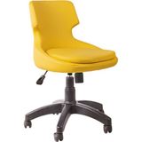 Bubu Home Petit 808 Deri Sarı Şef Koltuğu