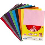 Bubu Keçe 20x30 cm 10 Parça Renkli Set Çocuklar İçin Eğlenceli Kırtasiye