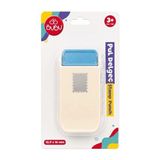 Bubu KM-5805 12.9x16mm Kabartmalı Pul Şekilli Delgeç (Eva ve Kağıt Kesim) Dekoratif Hobi Aparatı 3+