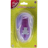Bubu Şekilli Delgeç Ayıcık 3/2' Xl -DE0003 Mor Renkli 3 Parça Eva Ve Kağıt Delgeç