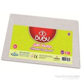 Bubu Simli Karton Beyaz 50X70 -Fk0016