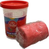 Bubu Tek Renk Oyun Hamuru 125 gr Kırmızı - Renkli