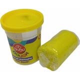 Bubu Tek Renk Oyun Hamuru 125 gr Sarı - Renkli