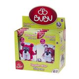 Bubu Yapışkan Mısır Yürüyen Hayvanlar 6'Lı (Penguen,Fare,Köpek) -YMS002