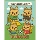 Bubuki: Play, Learn & Grow – Creative Kids Notebook: A Fun Writing Journal for School and Imagination – Wide Ruled, 100 Pages, Unisex Design