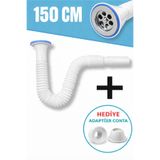 buççin online mağaza 150 cm Esnek Lavabo Gider Hortumu