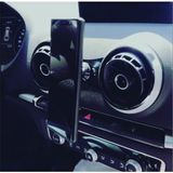 Buççin Online Mağaza Araç Kablosuz Şarj Cihazı Otomatik Araç Tutucu Telefon Tutucu Dtandı iPhone Samsung Mekanik Gri Plas