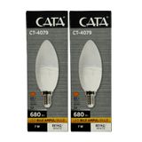 buççin online mağaza CT-4079 7W 6400K (Beyaz Işık) E14 Duylu Led Buji Ampul (2 Adet)