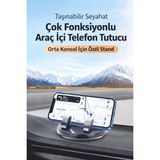 Buççin Online Mağaza Özel Üretim Hafif Taşınabilir Ekran Büyüteçli Süper Ince Ahşap Telefon Tutacağı Kahverengi Ahşap