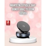 Buççin Online Mağaza Süper Vantuzlu Tüm Yüzeylere Uyumlu Telefon Tutucu, Araç Içi, Masaüstü, Dolap, Ayna Için Tele Siyah