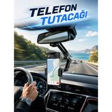 Buççin Online Mağaza Trendlia Telefon Tutucu Özellikli Araç Içi Çanta Askısı Altın