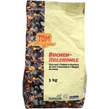 Buchen Mangal Kömürü Briket Sıkma 3 kg (Sarı) - Siyah - 1 Adet