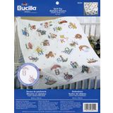 Bucilla Damgalı Kanaviçe Bebek Yorgan Üstü 86,44 x 109,22 cm - Alphabet Dreams