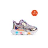 BUCKHEAD Buck4430 Glossy Shiny Işikli Günlük Lila Kız Çocuk Spor Ayakkabı