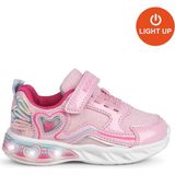 Buckhead Çocuk Işıklı Cırtlı Günlük Ayakkabı BUCK3046 Berry - Pink
