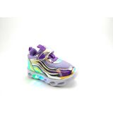 Buckhead Çocuk Işıklı Hologram Spor Ayakkabı 4246 LİLA - Lila