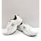 Buckhead Kalın Tabanlı Ortopedik Fileli Erkek Sneakers Spor Ayakkabı - 001-Beyaz