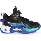 Buckhead Pick Çocuk Spor Ayakkabı - Siyah Mavi BUCK3057-047 - Siyah - Mavi