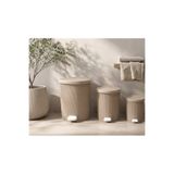 Buclee 3'lü Pedallı Çöp Kovası Seti Lüks Banyo Mutfak Çöp Kovası İç Kovalı 20L + 13L + 8L