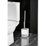 Buclee Sara 2Li Su Akıtmayan Yapışkanlı Banyo Lavabo Wc Tuvalet Temizleme Fırçası- Beyaz