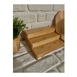 BUCOLIC 3 Katlı Ahşap Stand Organizer/ Baharatlık Standı Düzenleyici
