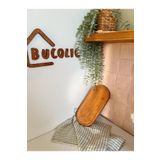 BUCOLIC Natural Doğal Ahşap Stand Yağdanlık Sunum Standı Büyük Boy/ Altlık