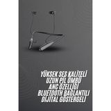 Bucuks Mey Ithalat® 100 Saat Bluetooth Kulaklık Dijital Göstergeli Anc Özelliği Kablolu